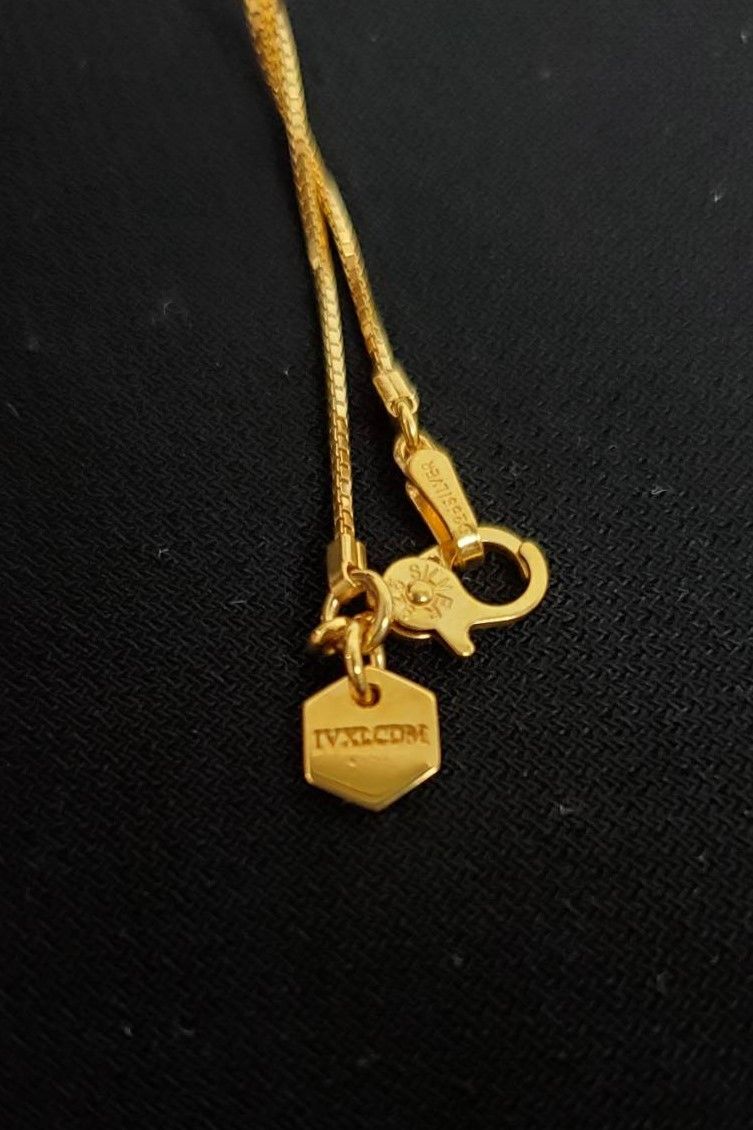 VII CROSS PENDANT / SV925.GD.DIA