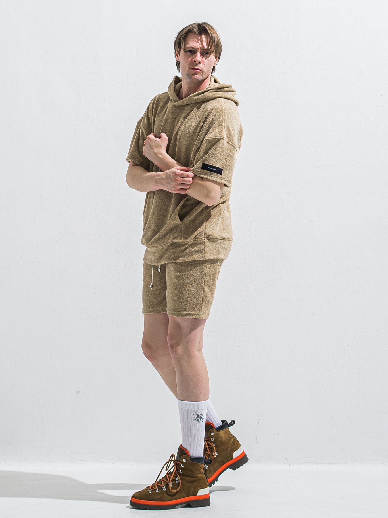 【予約品 2月15日(日) 18:00 締切】VINTAGE PILE SHORTS / パイルショートパンツ / ベージュ