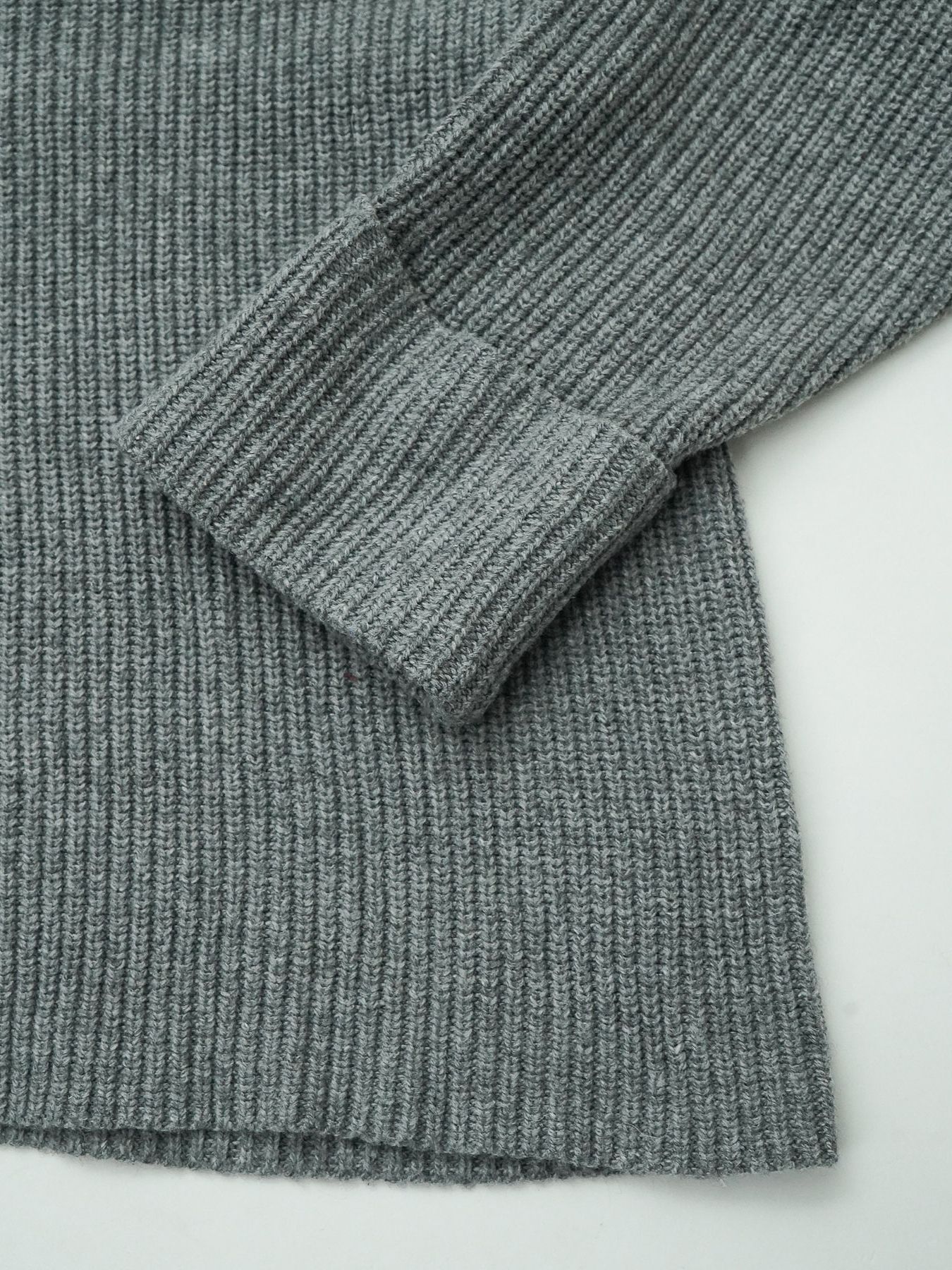【予約品 】FORMKNIT / ニット / 杢グレー