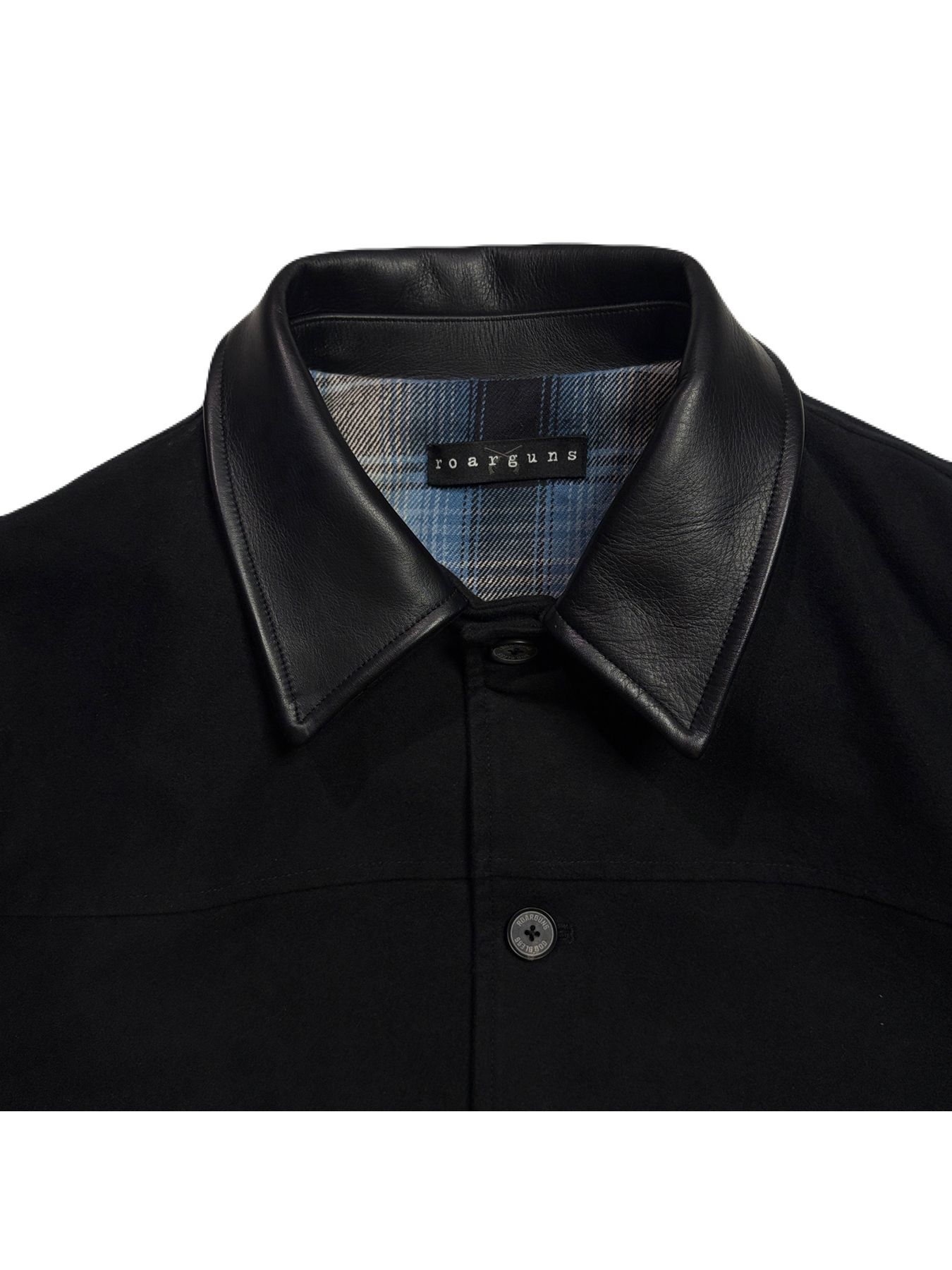 【予約品 3月9日(月) 18:00 締切】MOLESKIN JKT CRY / クリスタルクロスガン モールスキン ジャケット / ブラック