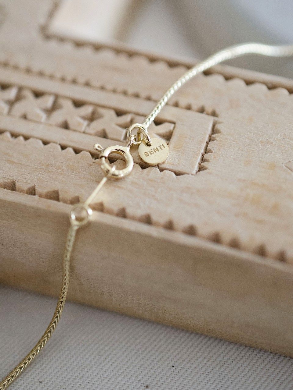 《予約品》 FOXTAIL ROUND CHAIN   / ゴールド