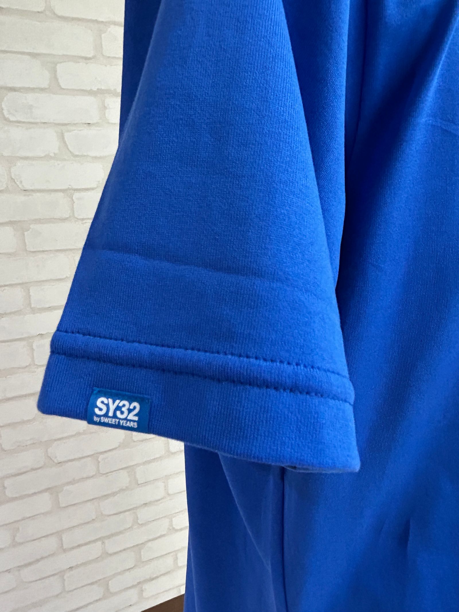 PACE BNIRD S/S Tシャツ ブルー綿100％【SY32 by SWEET YEARS】