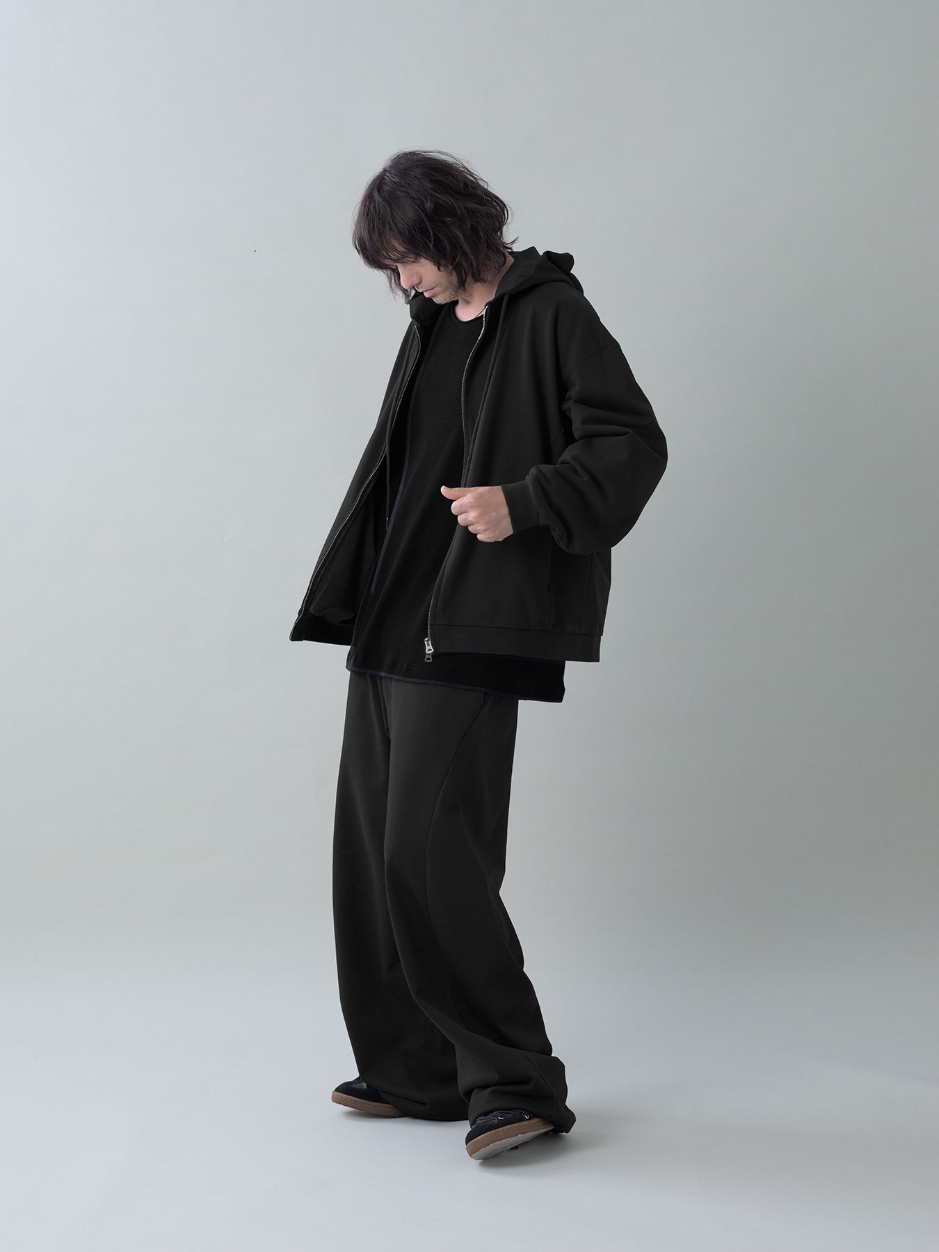 【予約品 5月6日(水) 締切】3D-SWEATPANTS / 3Dスウェットパンツ / ブラック