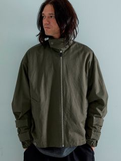 【予約品 6月2日(月) AM10時 締切】Drawmili / スイングトップジャケット / スモークグレー