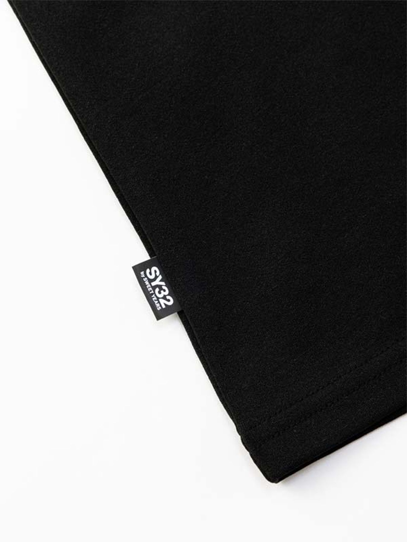 HEART MIX LOGO L/S TEE / ハートミックスロゴ ロングスリーブTシャツ / ブラック【SY32 by SWEET YEARS】