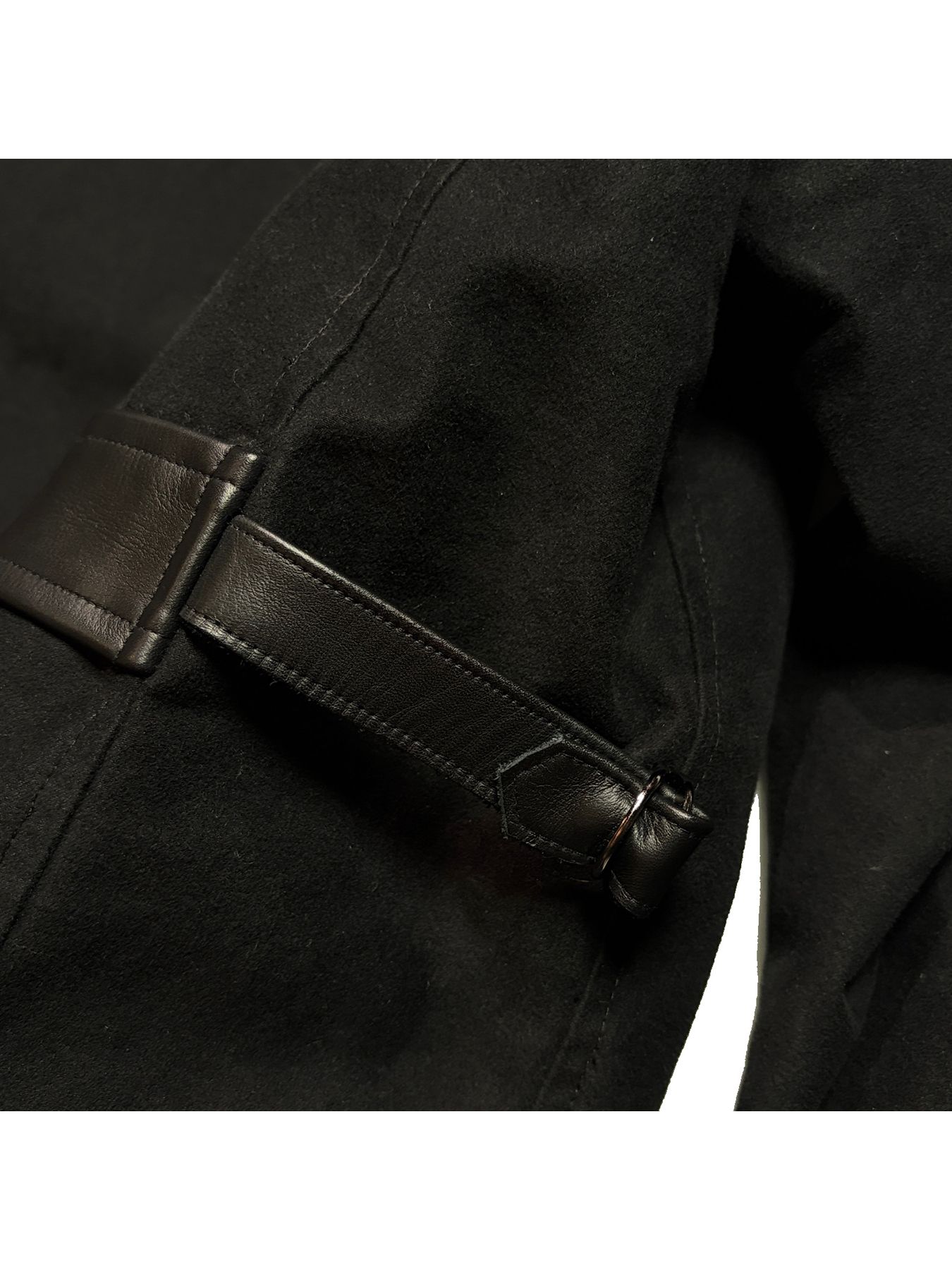 【予約品 3月9日(月) 18:00 締切】MOLESKIN JKT CRY / クリスタルクロスガン モールスキン ジャケット / ブラック