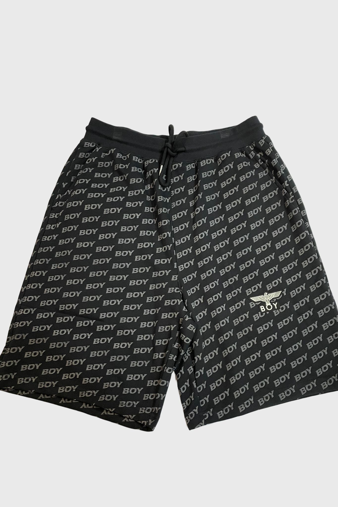 WING SWEAT PANTS / ブラック 【BOY LONDON】