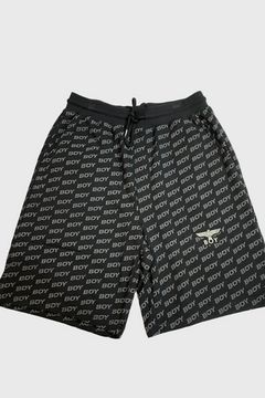 WING SWEAT PANTS / ブラック 【BOY LONDON】