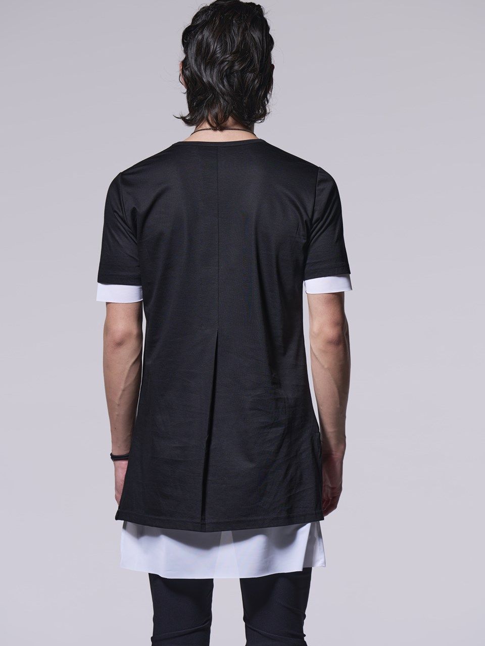 《先着予約品》  LayerdT-Shirt T-Shirt / レイヤードTシャツ / ブラック・ホワイト