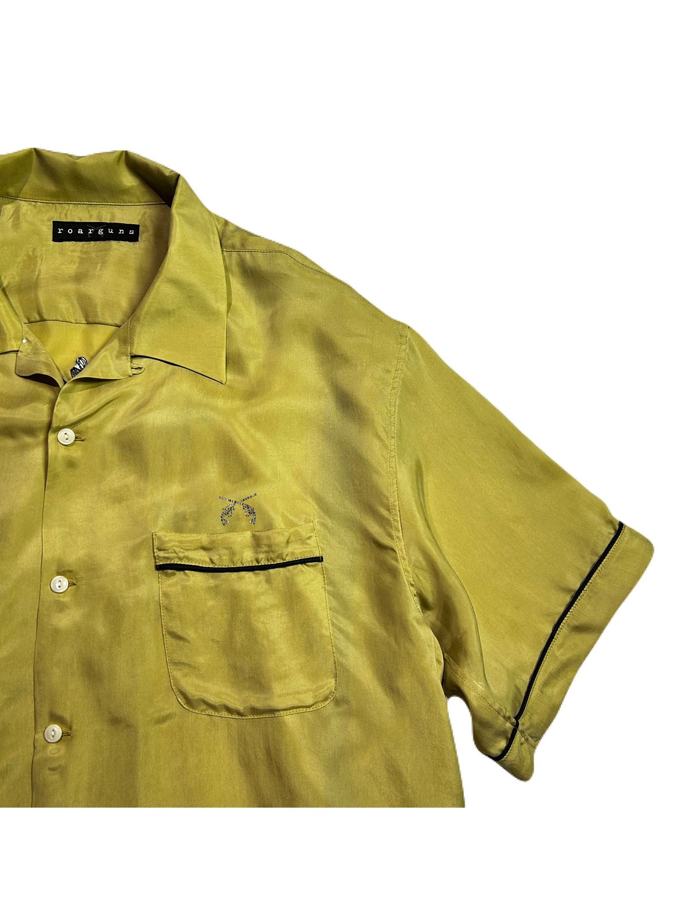 【予約品 8月10日(日) 締切 】BOWLING SHIRT CRY / ボーリング シャツ / クリスタル マスタード