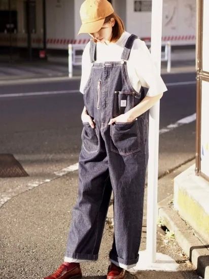 デニムダックオーバーオール made in Japan