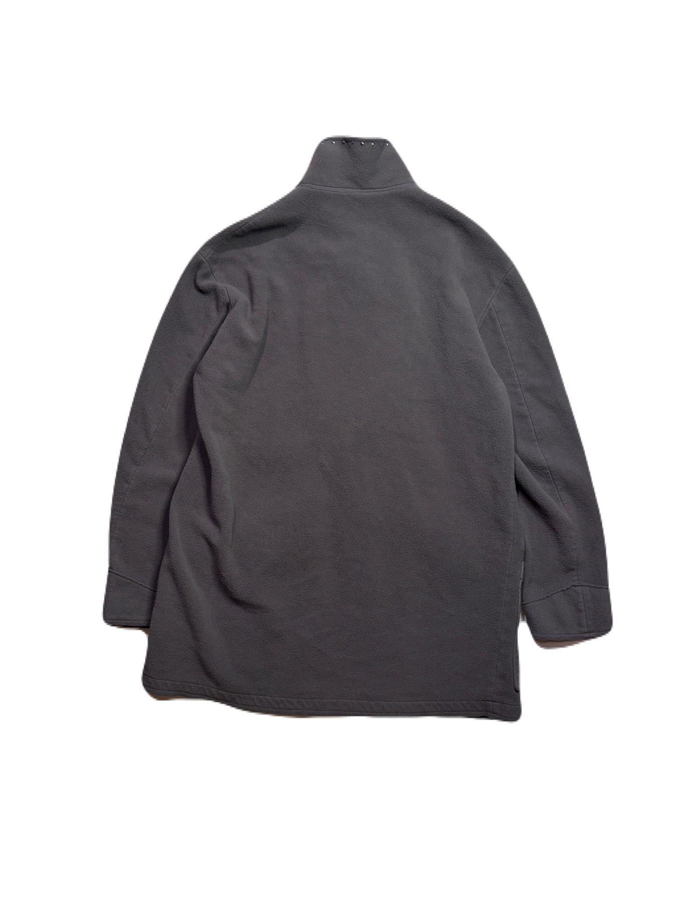 【予約品 3月9日(月) 18:00 締切】FLEECE STUDZ JKT / スタッズ フリース ショートコート / グレー