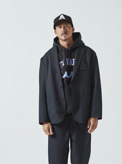(予約品) muta Relax Fit Tailored JKT / イージーテーラードジャケット / ブラック 【Acanthus×muta】10月上旬頃入荷予定