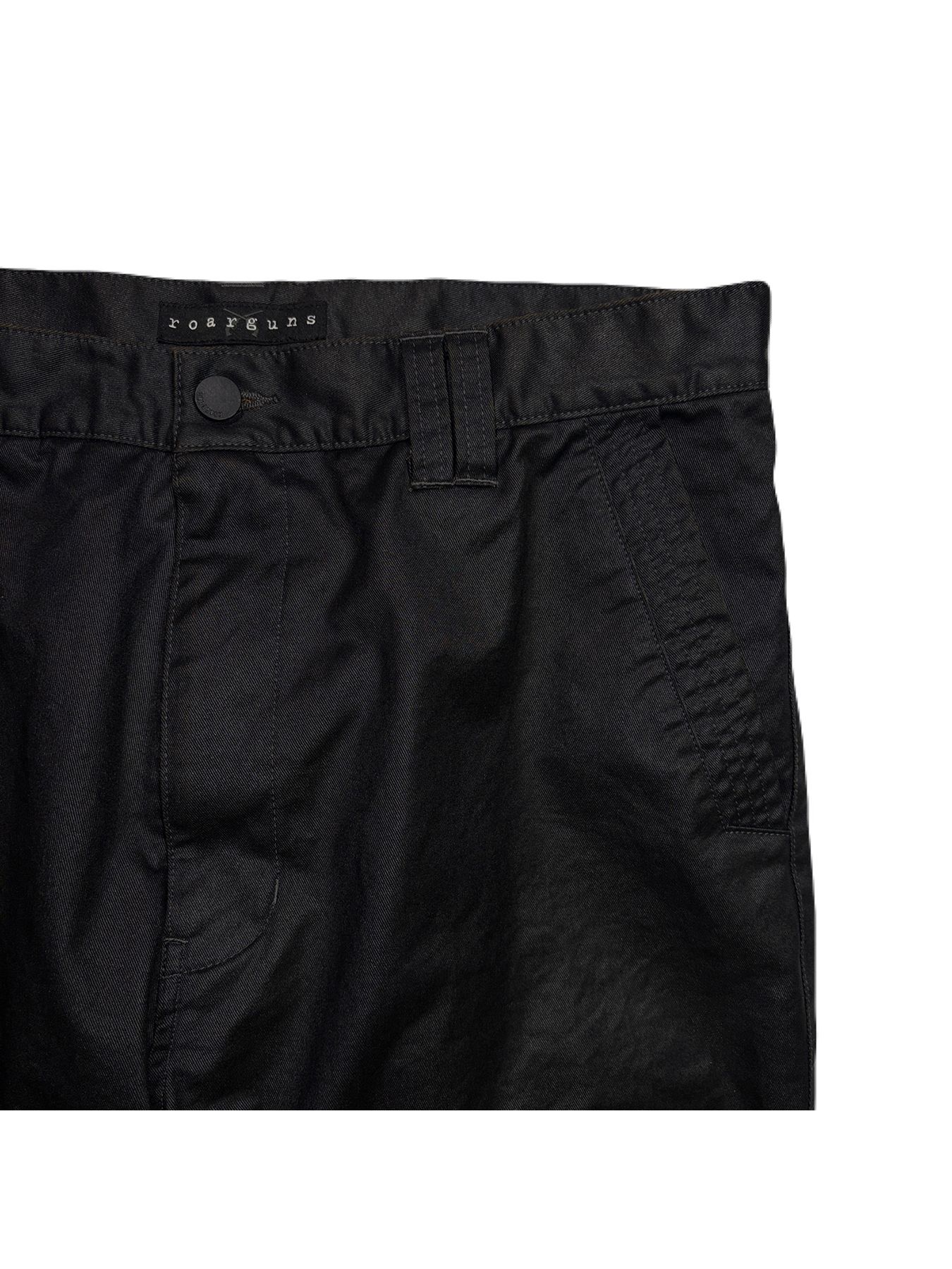 【予約品 3月9日(月) 18:00 締切】O.WASH COATING PT / ワンウォッシュ コーティング チノクロス モトクロス パンツ / ブラック