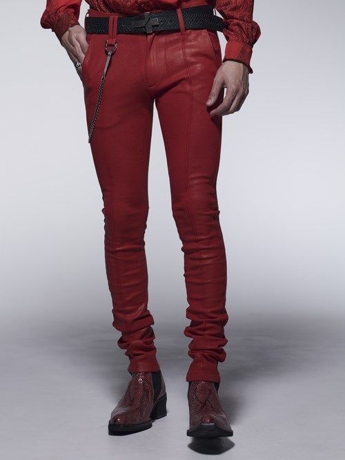 《予約品》 SkinnySlacks / スキニースラックス / レッド 【kiryuyrik】 10月以降入荷予定