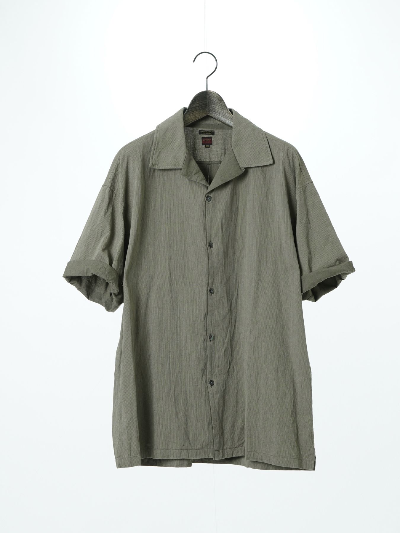 【予約品 2月1日(日) 締切】FLIPSHIRTS / オープンカラーシャツ / ベージュ