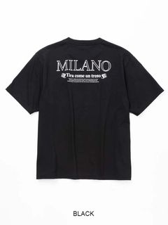 MINI WAPPEN MVS TEE / ブラック 【SY32 by SWEET YEARS 】