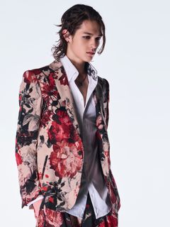 【予約品 6月29日(月) 締切】Beige Flora Jacket / ジャケット / ベージュ