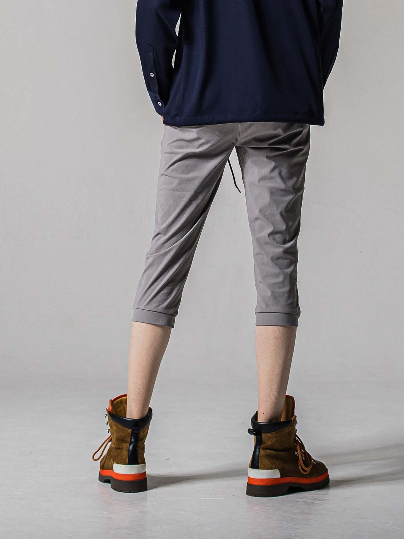 【予約品 11月16日(日) 締切】RE CROPPED PT / ナイロン イージークロップドパンツ / グレー