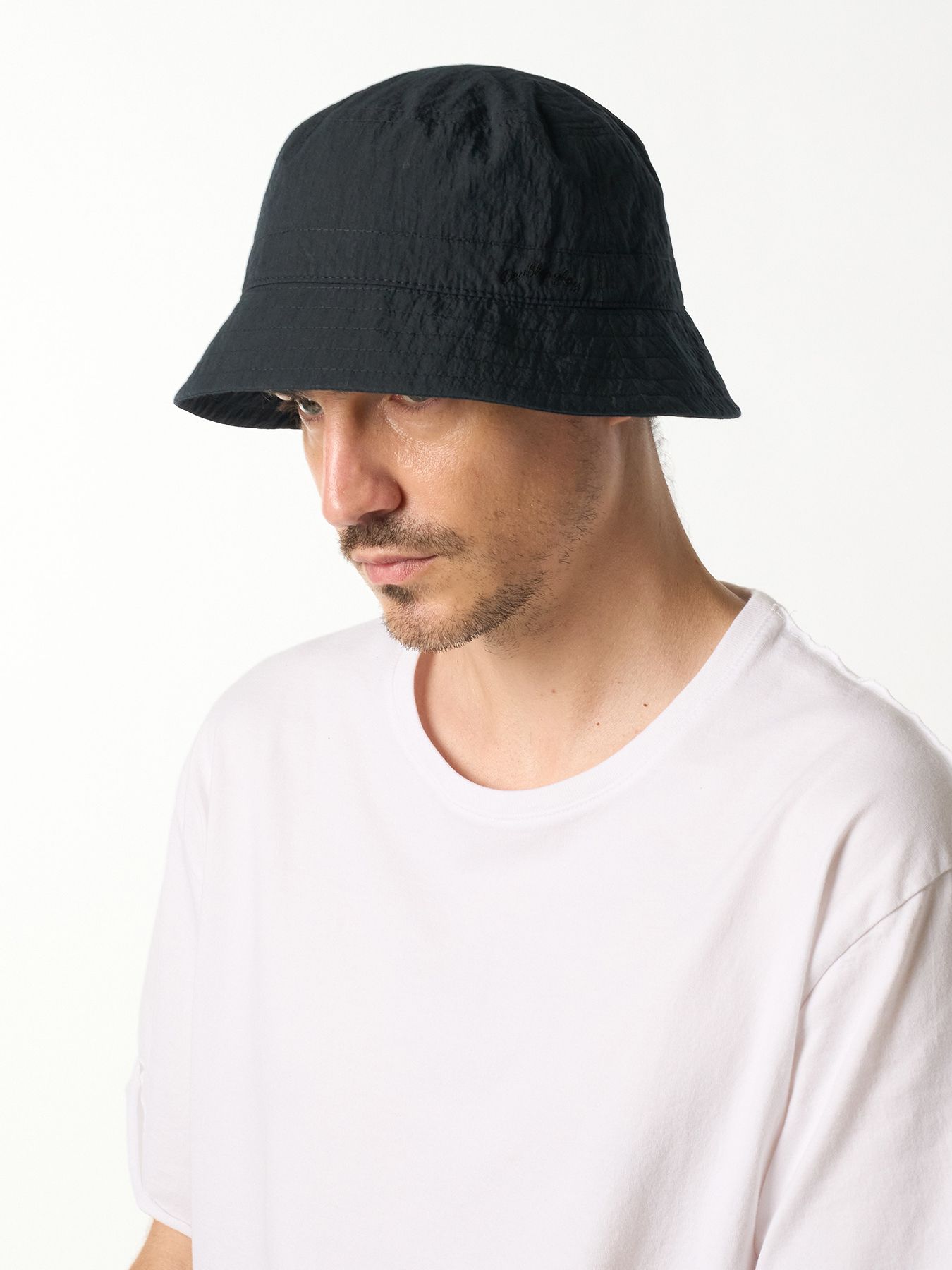 【予約品 9月23日(火) 締切】solid bucket hat / ソリッド バケットハット / ダークネイビー