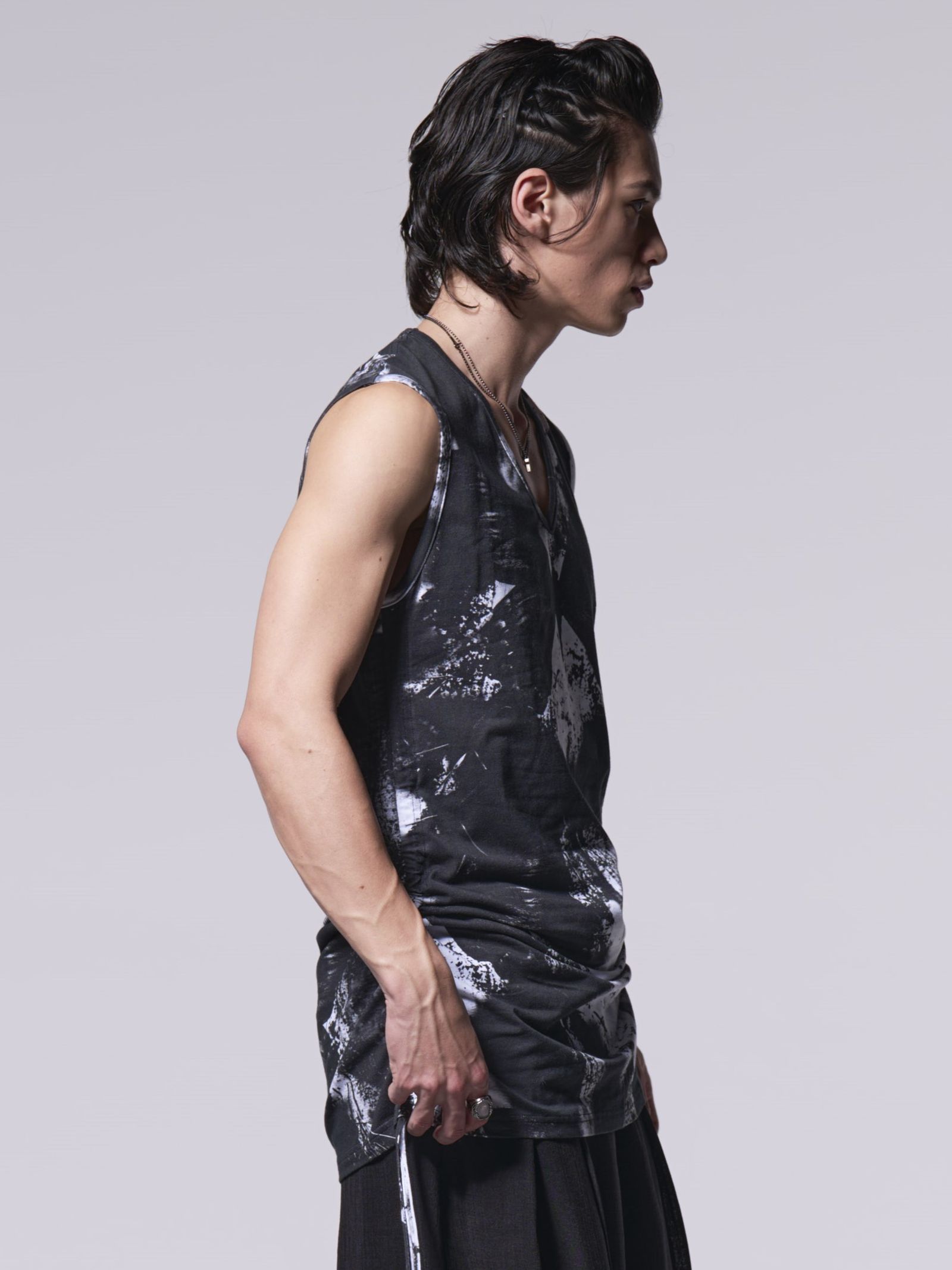 《予約品》 SharringTankTop / タンクトップ / ブラック