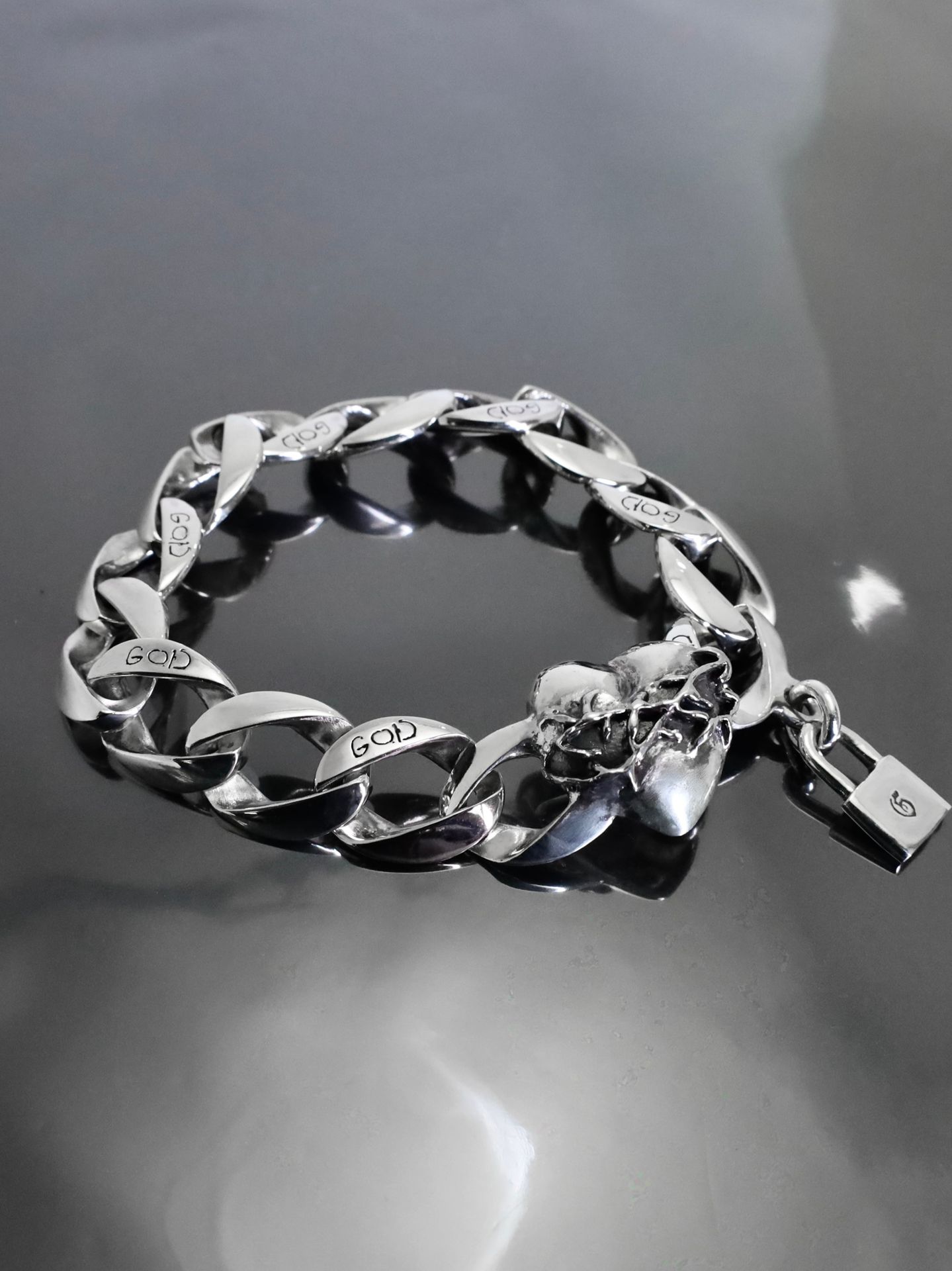 《受注生産》 GOD CHAIN BRACELET / ゴッドチェーンブレスレット / 注文から4週間~後入荷予定