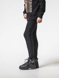 【予約品 8月31日(日) 締切】Johnson LINE HEAT PT / ジョンソン ラインヒートパンツ / ブラック×ブラック