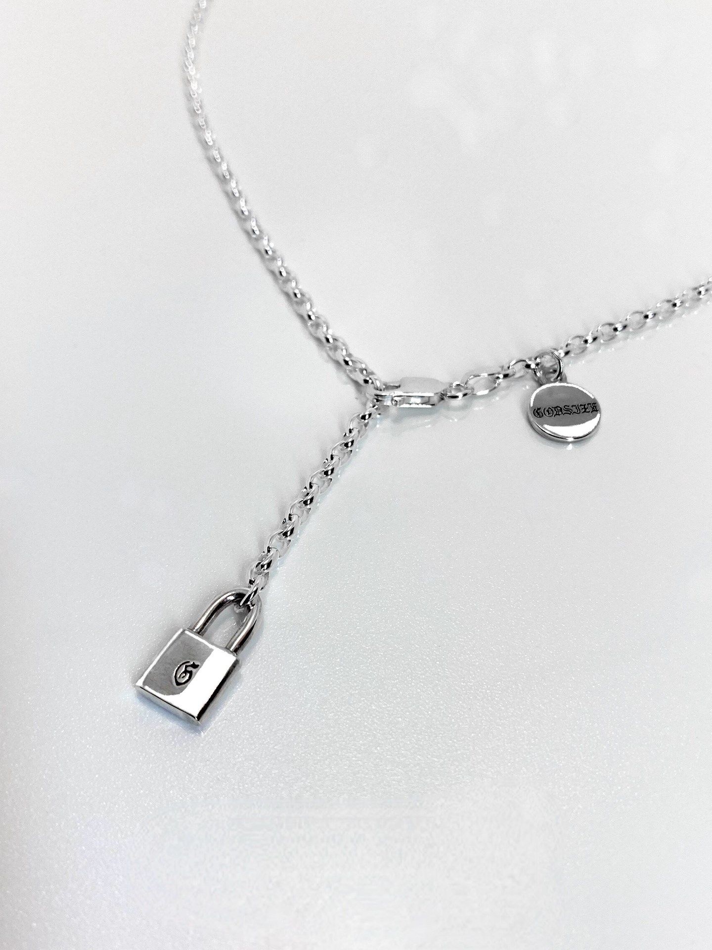 《受注生産》 CHAIN NECKLACE #2 with GODSIZE® I.D. TAG 【注文から2～3週間後入荷予定】