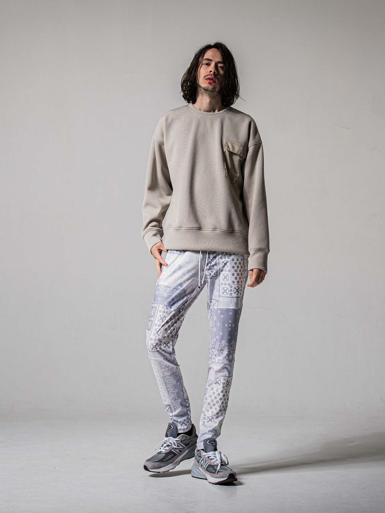 【予約品 11月16日(日) 締切】JOHNSON LINE PANTS / ジョンソンラインパンツ / バンダナグレー