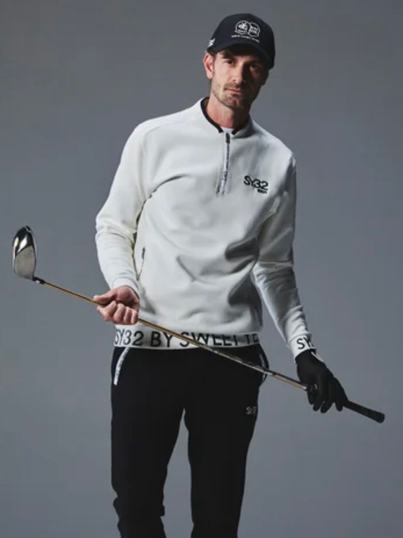 SY32 by SWEET YEARS GOLF - DOUBLE KNIT H-ZIP SWEAT SHIRTS｜MEN'S ...