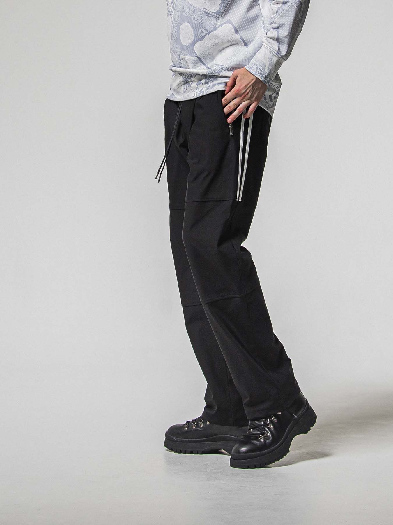 【予約品 8月31日(日) 締切】Johnson LINE HEAT PT / ジョンソン ラインヒートパンツ / ブラック×ホワイト