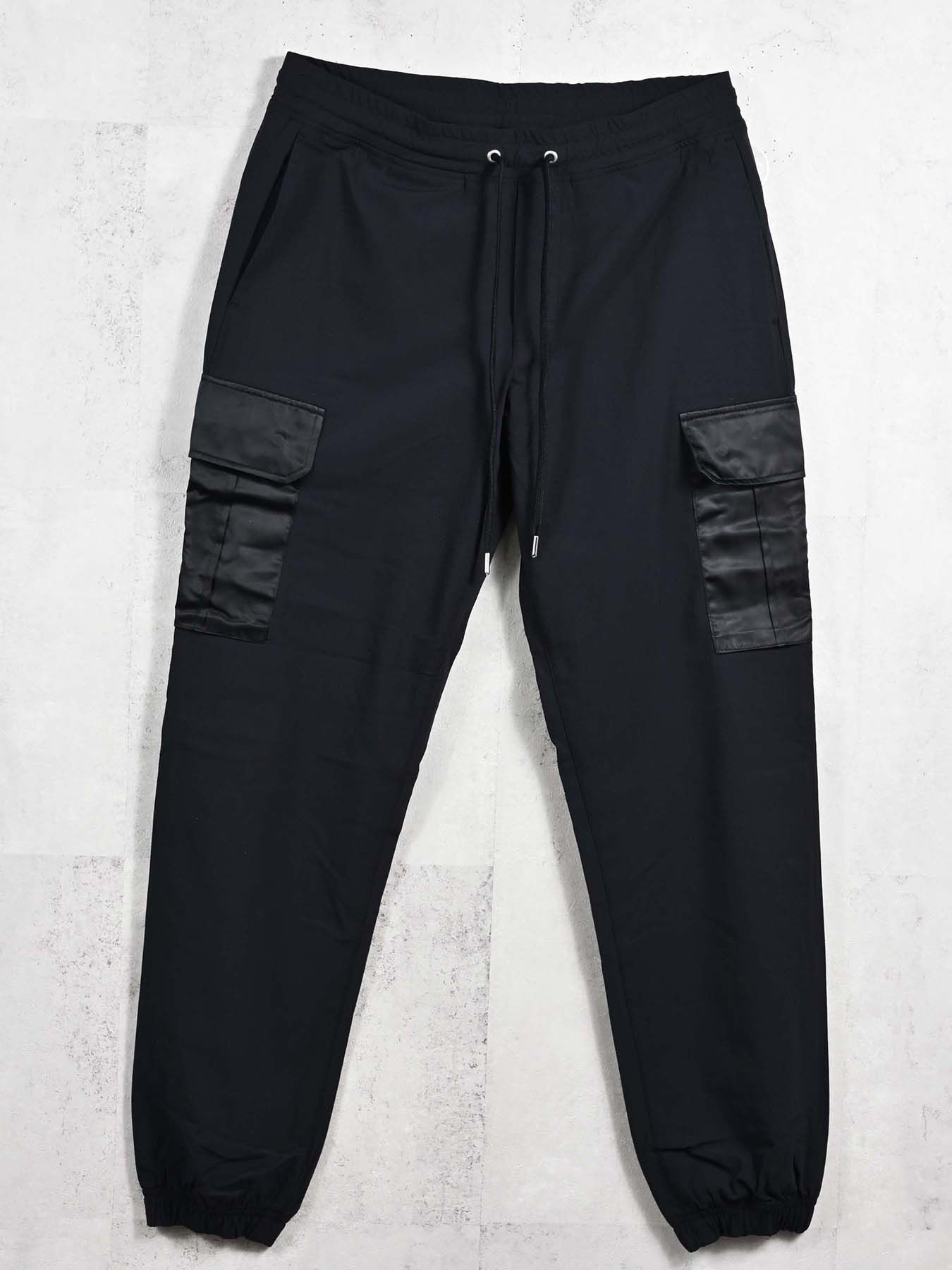 【予約品 11月16日(日) 締切】NY PT CARGO  PANTS / ナイロン イージーカーゴパンツ  / ブラック