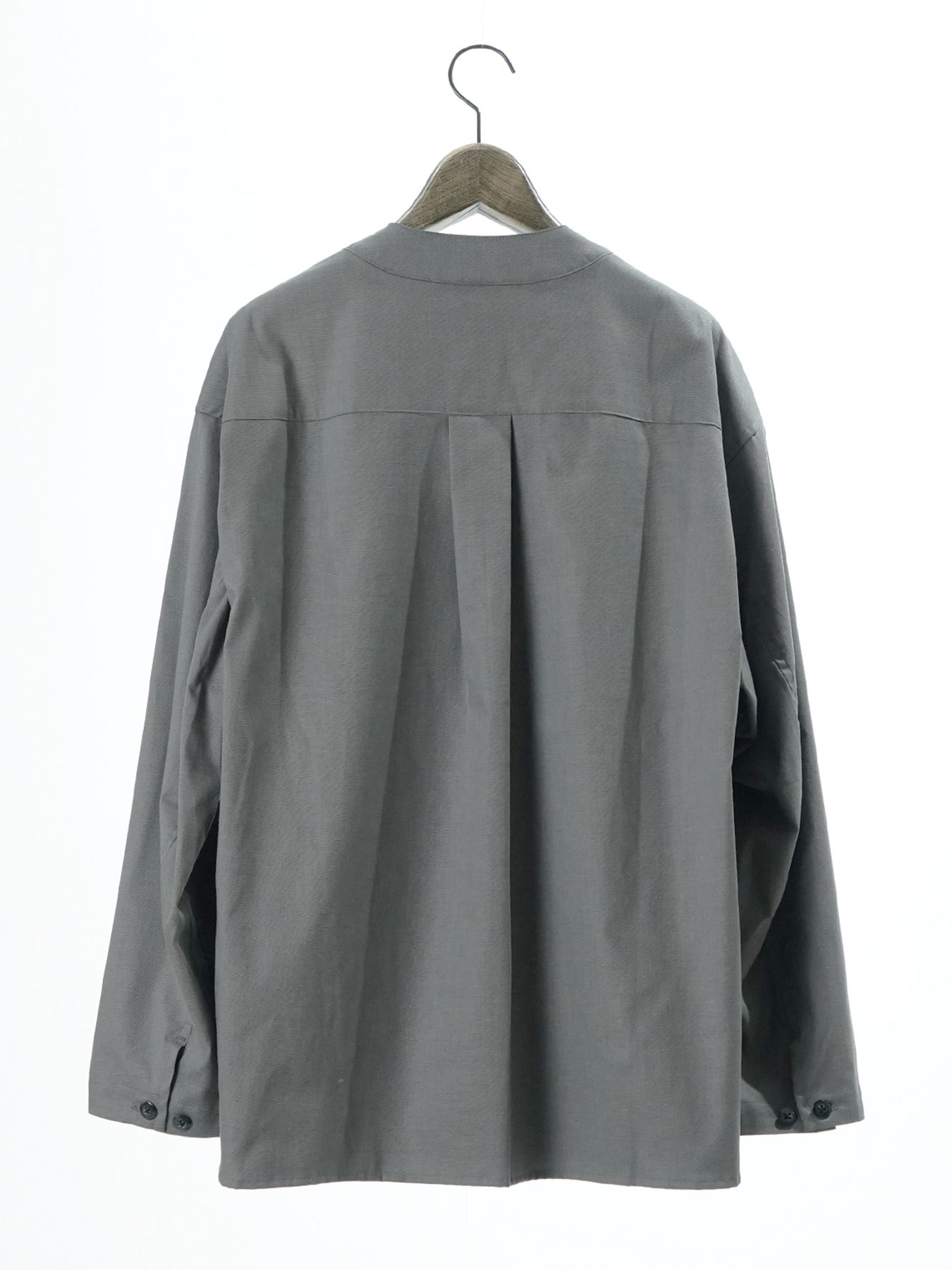 【予約品 11月23日(日) 締切】BASEBALLSHIRTS / ベースボールシャツ / moku.GRAY
