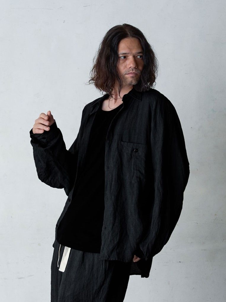《予約品》 RAGLANEDGE / シャツ / ブラック