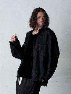 《予約品》 RAGLANEDGE / シャツ / ブラック