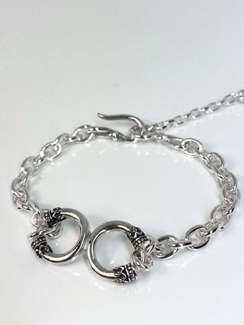 《受注生産》 CROWN CHAIN BRACELET ブレスレット / 注文から1~2週間後入荷予定