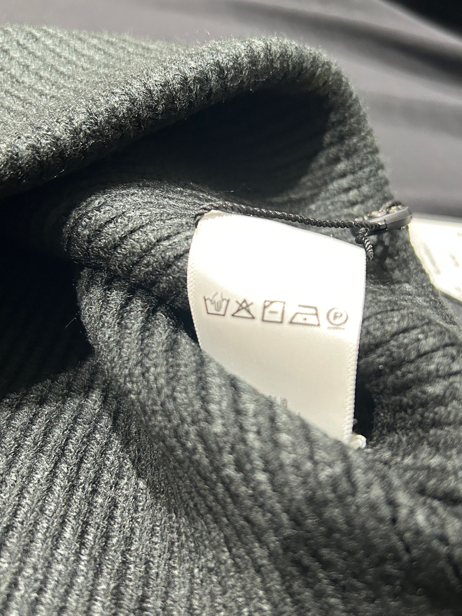 BOY RHINESTONE KNIT CAP BLACK×ブラック【B224N9000502】