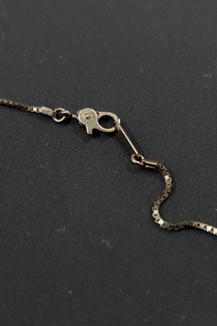ARCHITECT W CROSS PENDANT / SV925.MATTE BK