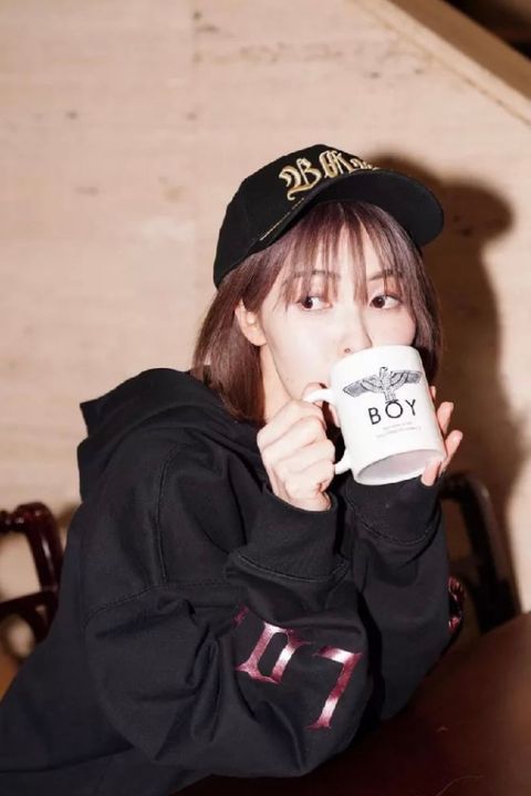 マグカップ陶器 日本製 / WHITE×Black 【BOY LONDON】