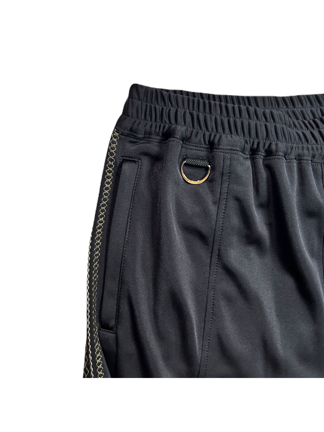 【予約品 8月10日(日) 締切 】SATIN LINE PANTS / サテン ラインパンツ / ブラック