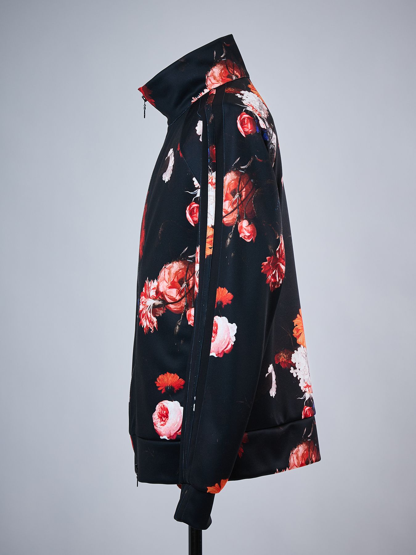 【予約品 4月26日(日) 締切】High Neck Jersey / ハイネックジャージ / ブラックフローラ