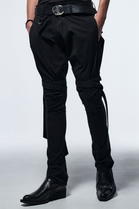 《予約品》 ZippBondagePants / ブラック 【kiryuyrik】 2023年2月以降入荷予定