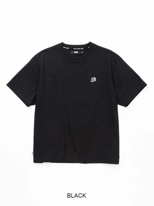 MINI WAPPEN MVS TEE / ブラック 【SY32 by SWEET YEARS 】