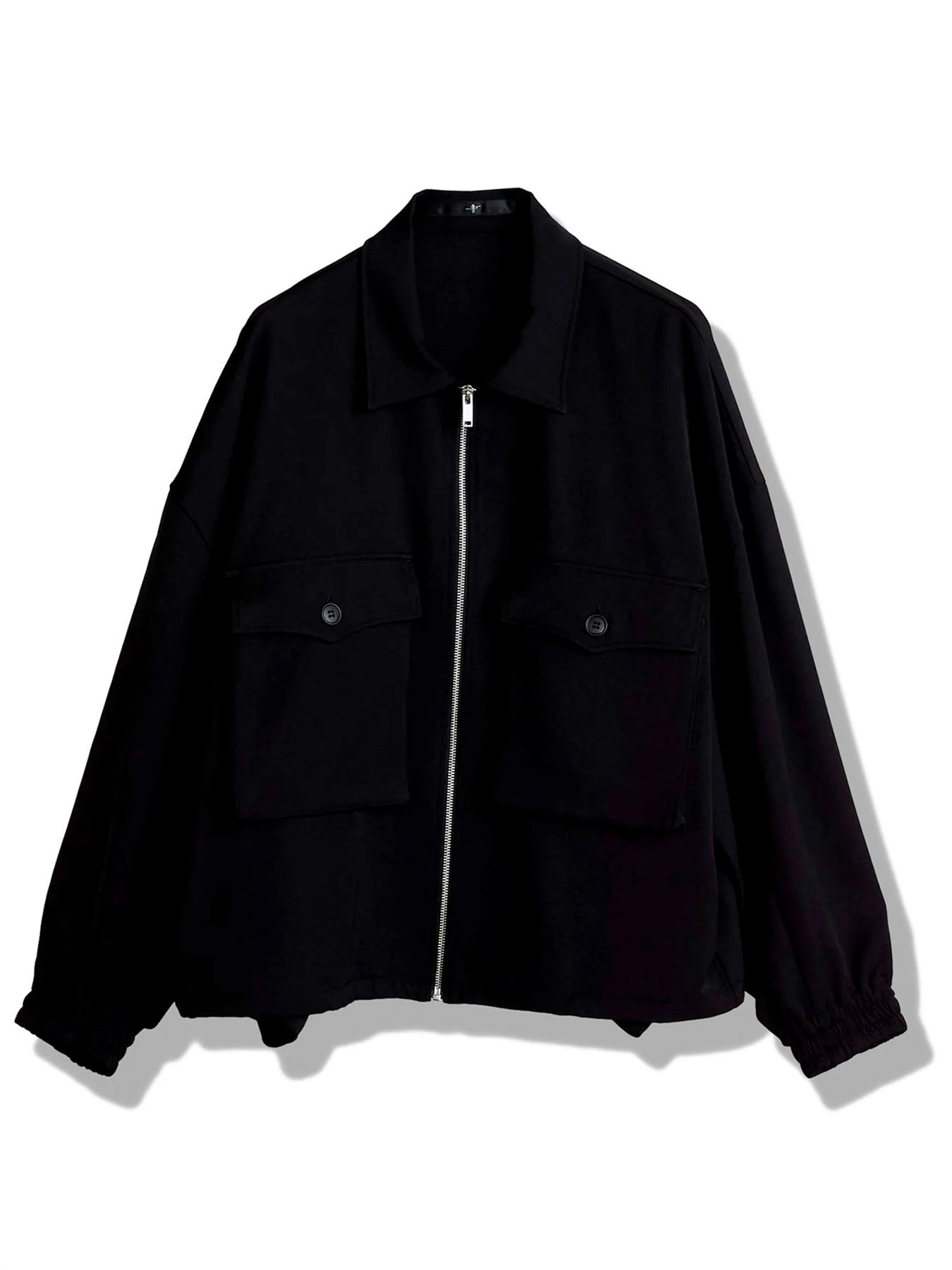 WポケットZIP-BLZ / ブラック【NO ID.】