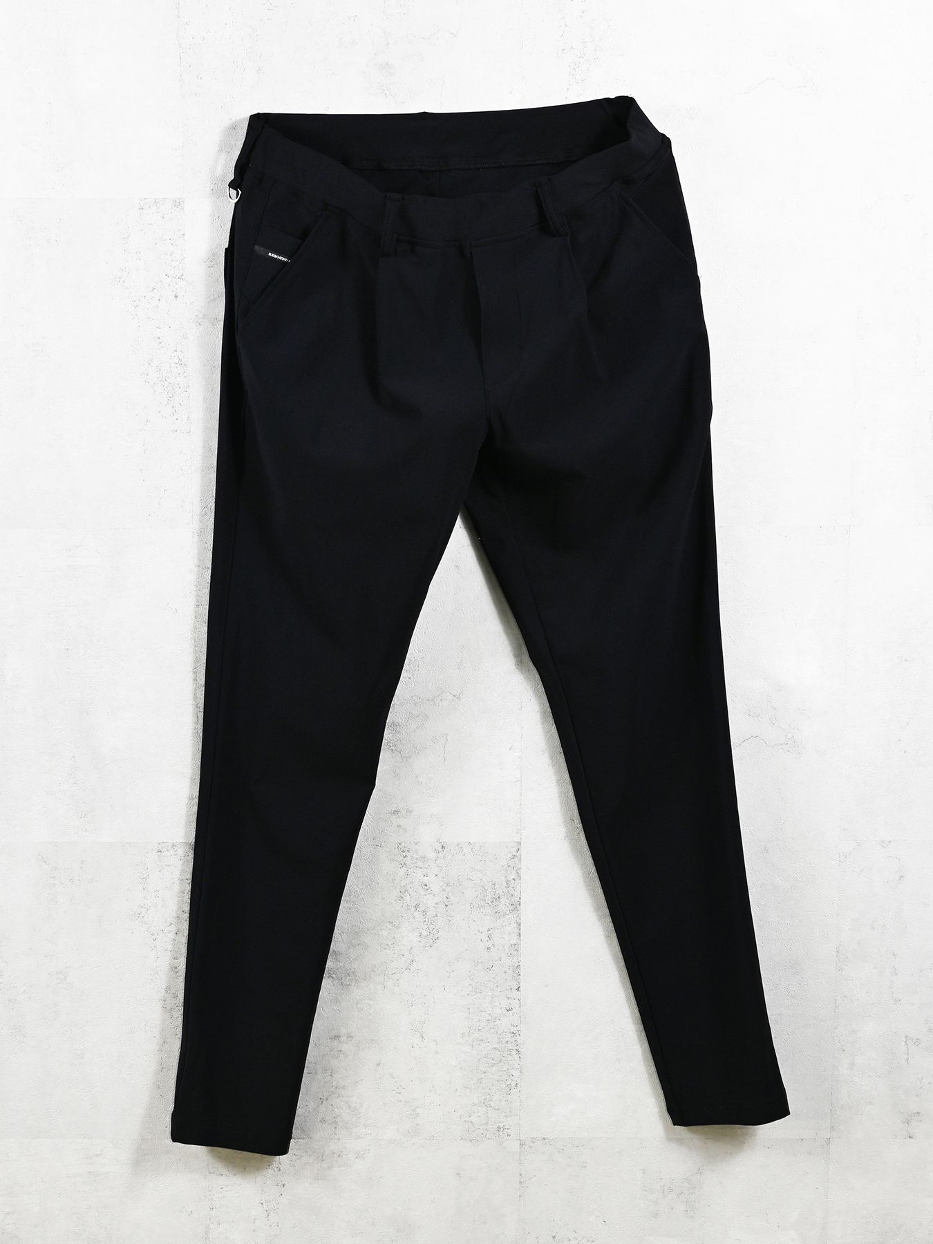 【予約品 】CHRIS EASY TUCK PANTS / クリスイージータックパンツ / ブラック
