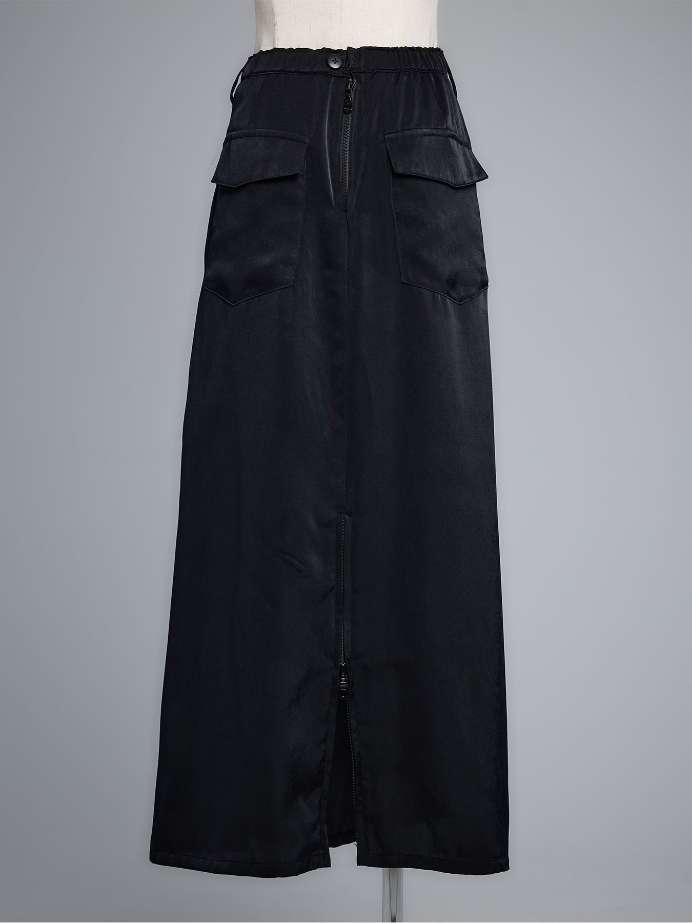 【予約品 5月18日(日) 締切】Line Skirt / ラインスカート / ブラック&ブラックライン