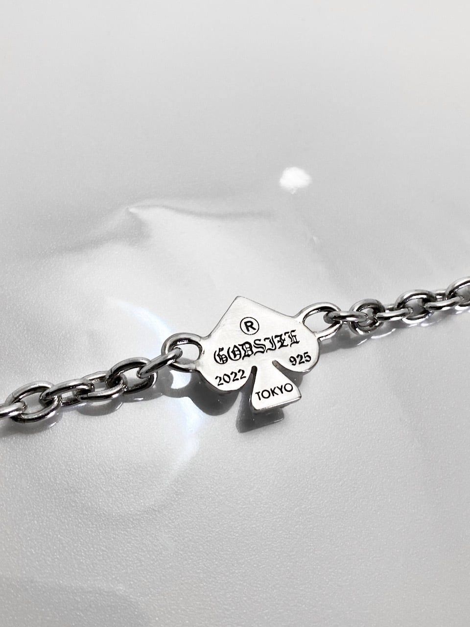 《受注生産》 SPIKE:SPADE CHAIN BRACELET / スパイクスペードチェーンブレスレット / 注文から2～3週間後入荷予定