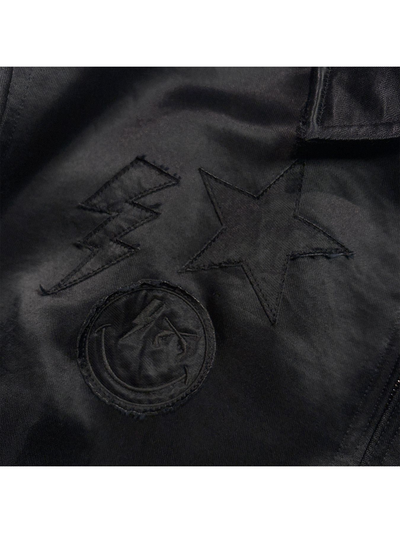 【予約品 8月23日(日) 締切】CO/NY JKT PAT/CRY / クリスタル / ブラック