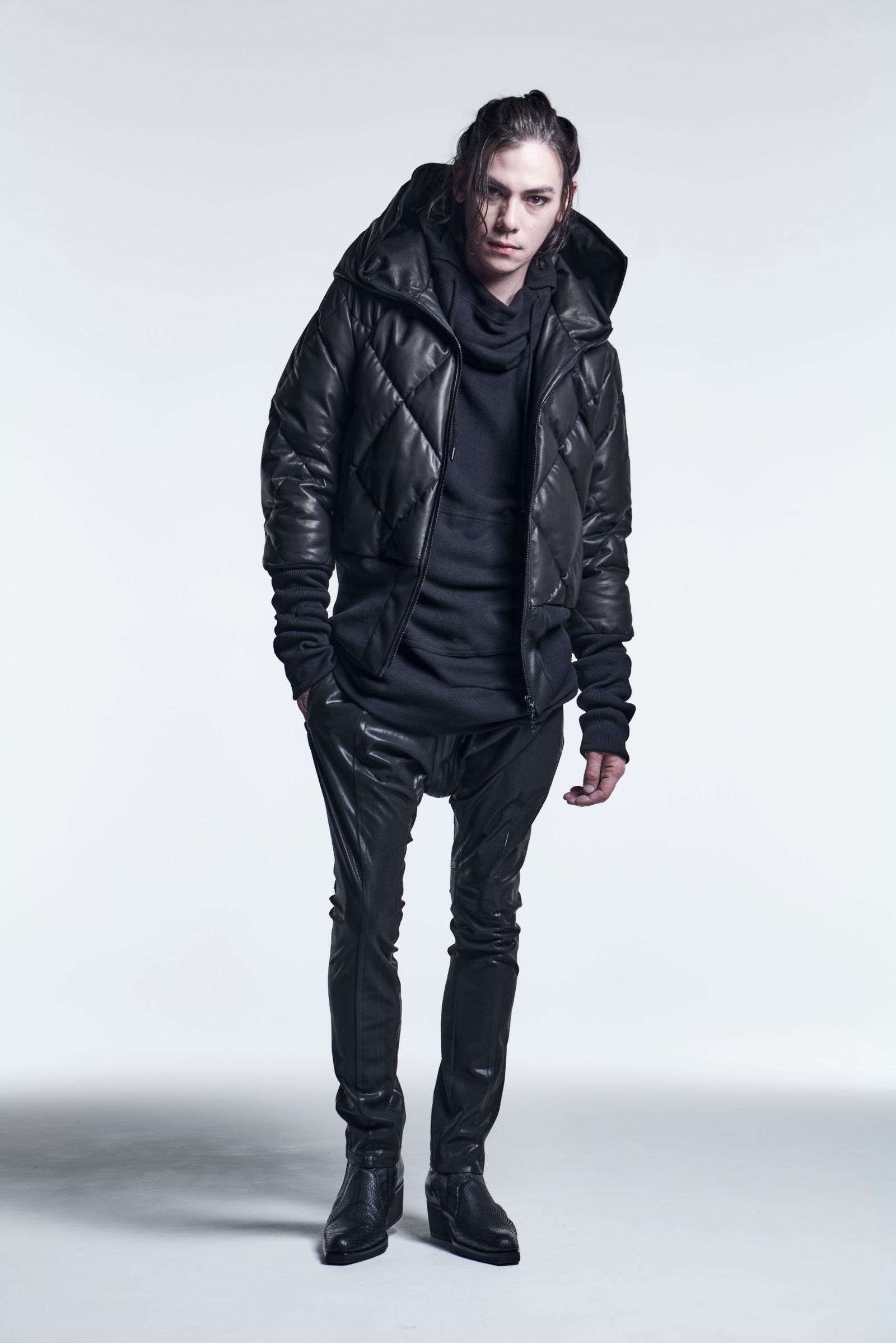 《予約品》 忍者NINJA-Hoodie3 HeatTechJersey / Black 【kiryuyrik】 9月入荷予定