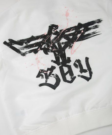 NYLON JACKET/COAT / White 【BOY LONDON】